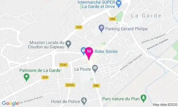 Localisation Dr Jean Marc Amaudric
