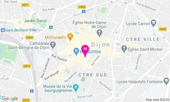 Localisation Dr Marie Thérèse Grangeret