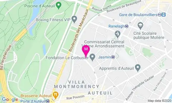 Localisation Dr Edouard Fussien