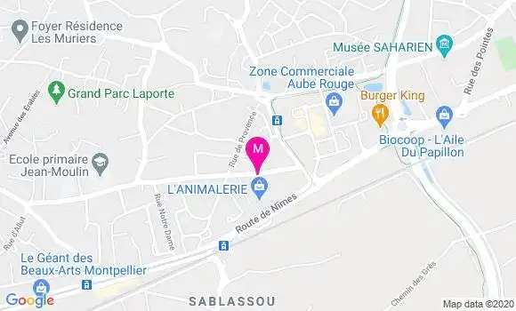 Localisation Dr Arnaud Lacugue