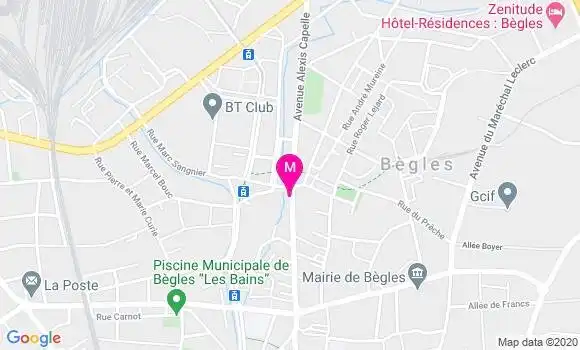 Localisation Dr Eric Dupouy