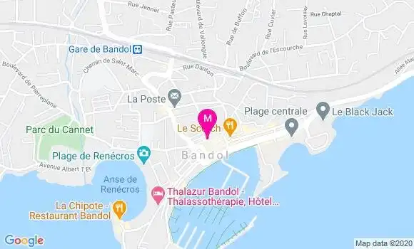 Localisation Dr Muriel Anguenot Fiol