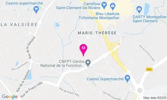 Localisation Dr Philippe Rouanet