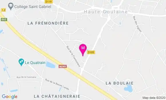Localisation Dr Véronique Barat
