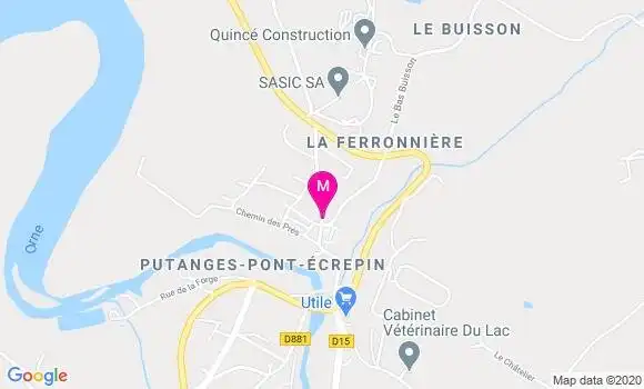 Localisation Dr Catherine Castel