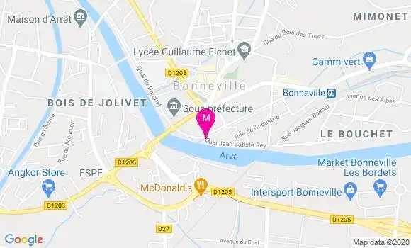 Localisation Dr Hélène Mauviet