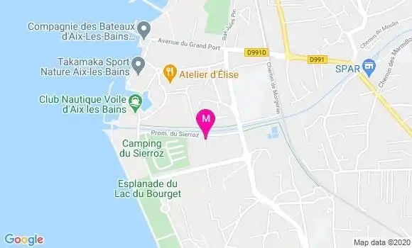 Localisation Dr Eric De Laveaucoupet
