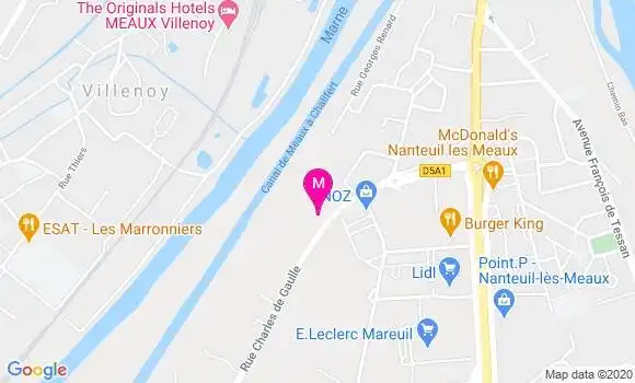 Localisation Dr Denis Dadoun