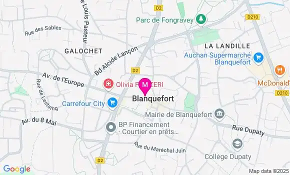 Localisation Dr Béatrice Loison