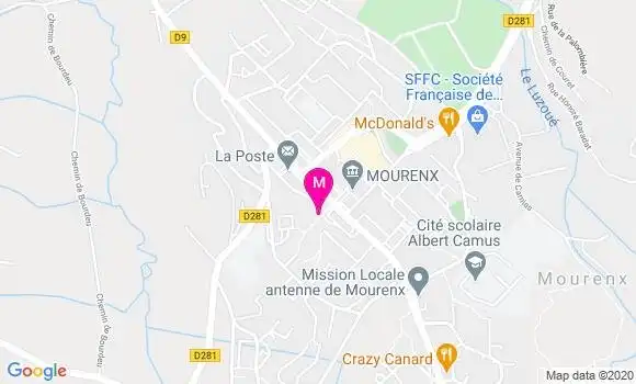 Localisation Dr Marie Christine Balasque