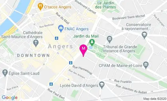Localisation Dr Brigitte Delamarre Legrand