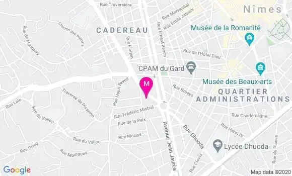 Localisation Dr Patricia Ponsi Lopez