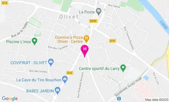 Localisation Dr Jean Martinet