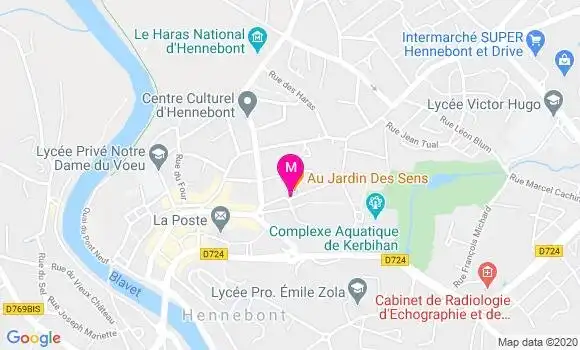 Localisation Dr Laurent Colin