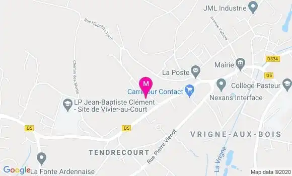 Localisation Dr Catherine Tayac