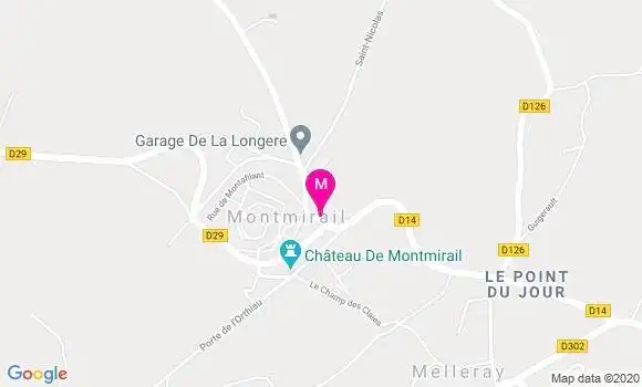Localisation Dr Alain Jamois