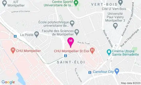 Localisation Dr Nicolas Gaillard