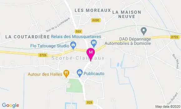 Localisation Dr Josselin Kamga