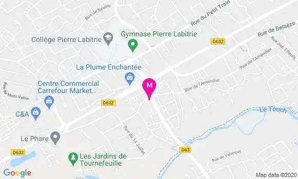 Localisation Dr Pascale Palomar