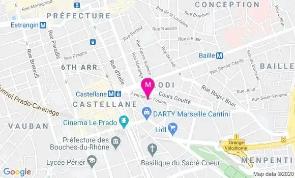 Localisation Dr Renaud Vidal