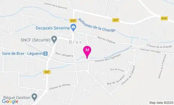 Localisation Dr Florence De la Farge
