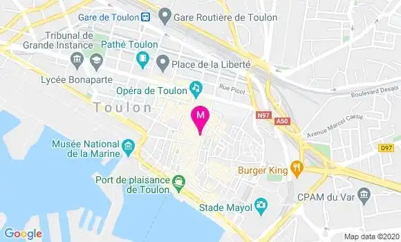Localisation Dr Marc Herne