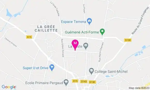 Localisation Dr Virginie Brunot Linet