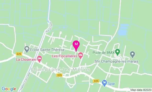 Localisation Dr Claudine Lair