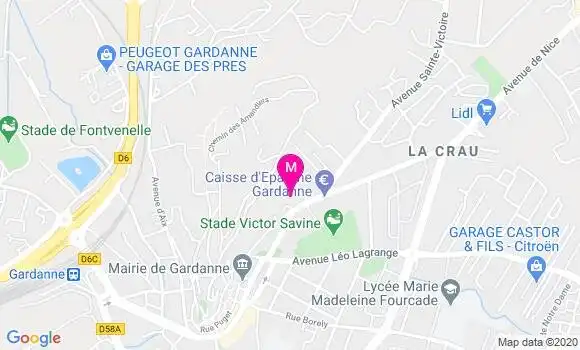 Localisation Dr Yvan Ali Cherif