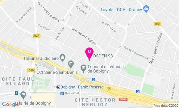 Localisation Dr Paule Averbouch