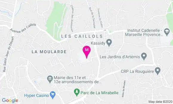Localisation Dr Patrick Fonvielle