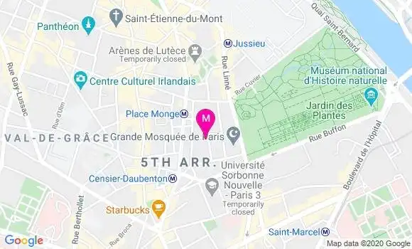 Localisation Dr Antoine Moulonguet
