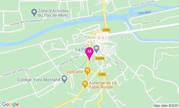 Localisation Dr Yannick Brandi