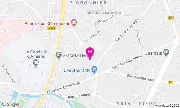 Localisation Dr Christine Breuil