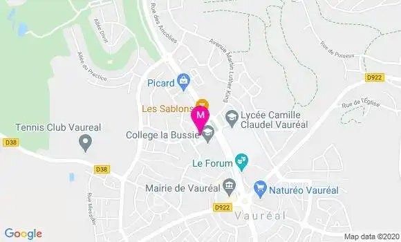 Localisation Dr Omar Attaf