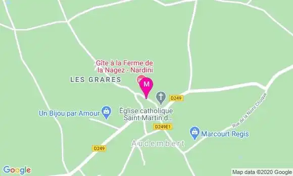 Localisation Dr Sylvie Nardini