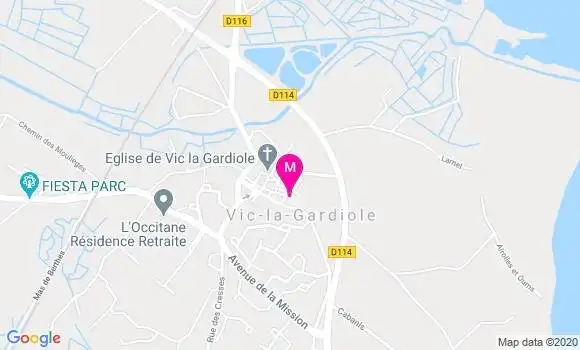 Localisation Dr Philippe Baudier