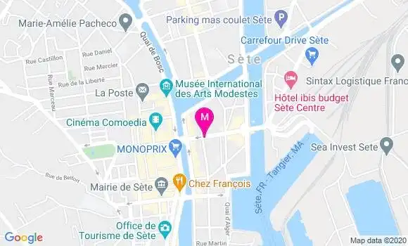 Localisation Dr Pascal Sordino