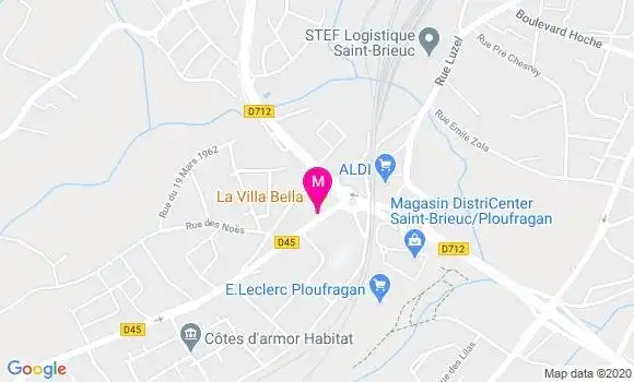 Localisation Dr Thierry Gicquel