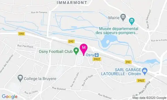 Localisation Dr Vanessa Talhouarn