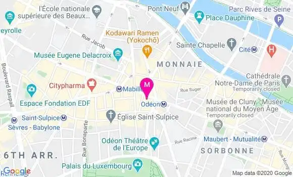 Localisation Dr Sébastien Musslin