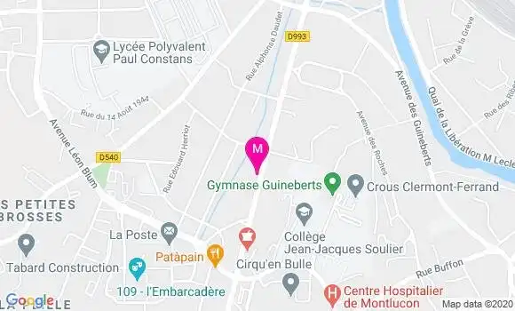 Localisation Dr Pascale Ravel Moraglia
