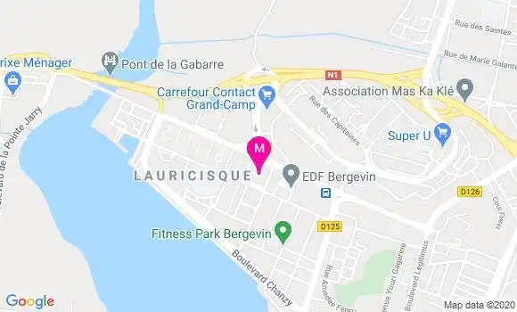 Localisation Dr Christian Bangou
