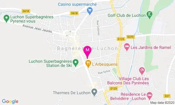 Localisation Dr Eric Tulippe