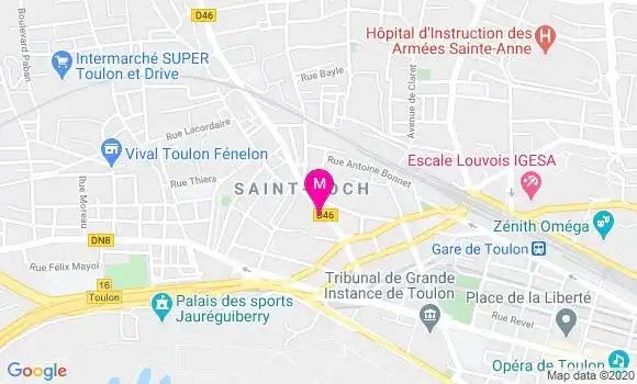Localisation Dr Fabien Azam