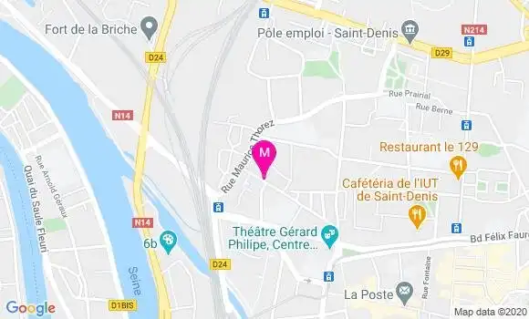 Localisation Dr Jean Luc Thibault