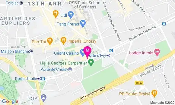Localisation Dr Louis Marie Opa