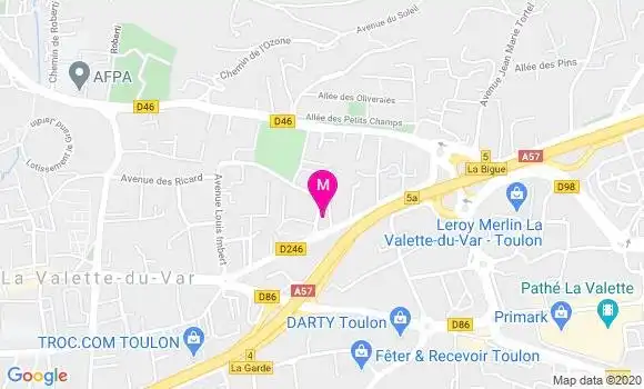 Localisation Dr Olivier Louvel