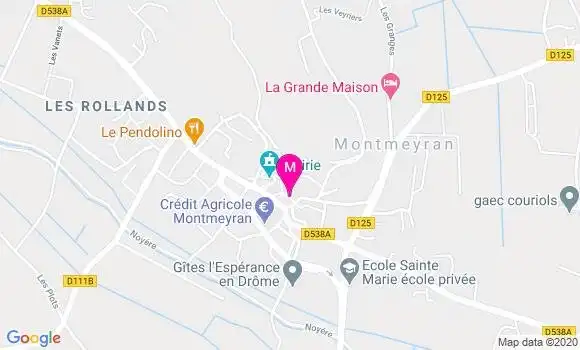 Localisation Dr Monique Cluze Ancey