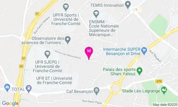 Localisation Dr Sonia Merigeaud